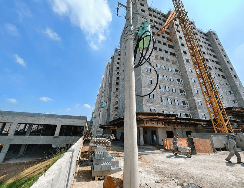 Execução da Estrutura das Torre – 7 , Torre – 8 e Estacionamento