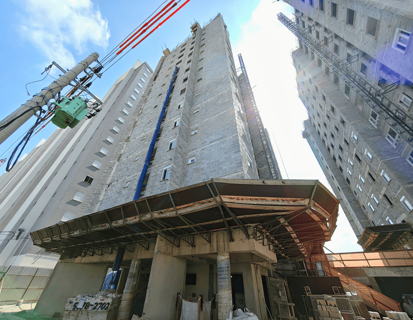 Execução da Estrutura das Torre – 7 e Torre – 8