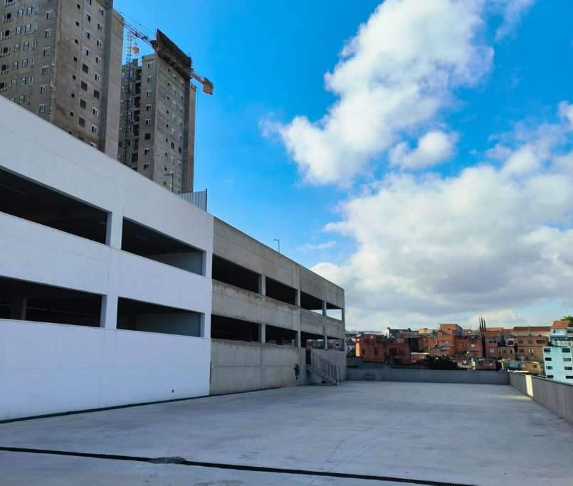 Andamento dos estacionamentos da Fase 04 - 07/2025