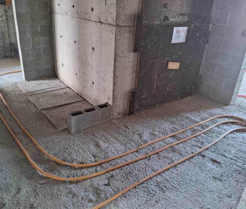 Distribuição dos ramais de gás para as unidades 08-2025