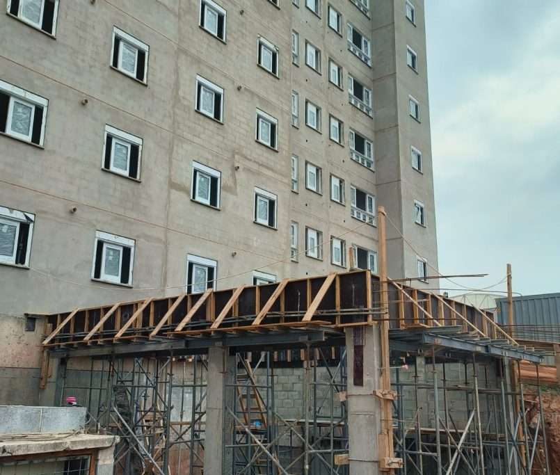 Execução da estrutura do reservatório inferior da Torre 09 - 08-2025