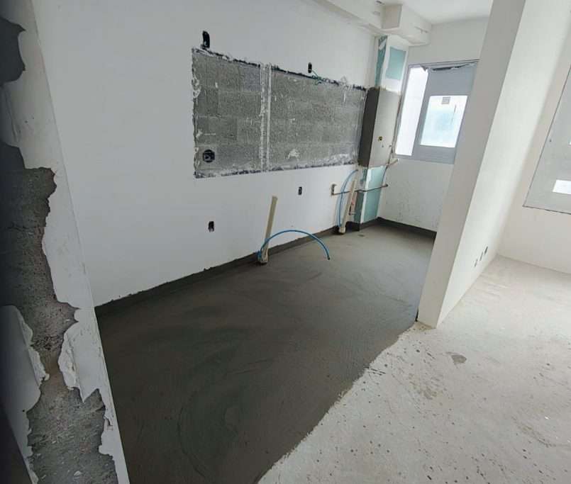 Finalização dos serviços de impermeabilização das unidades da Torre 08 - 09-2025