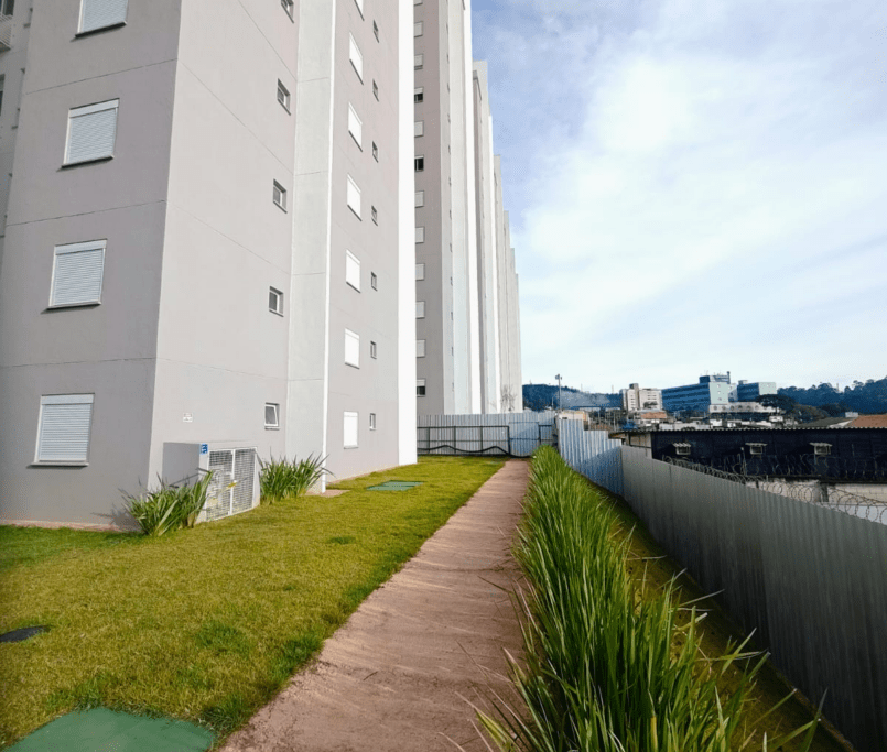 Área externa das torres 07 e 08 finalizada - 05-2026
